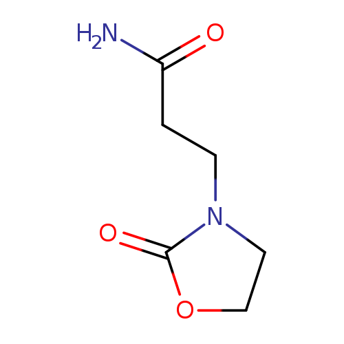 3-(2-oxo-1,3-oxazolidin-3-yl)propanamide