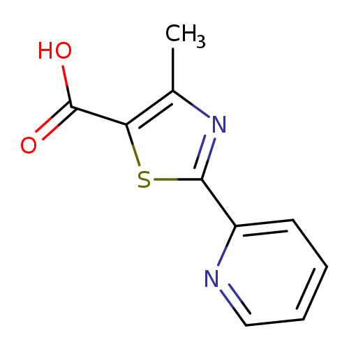 4-methyl-2-(pyridin-2-yl)-1,3-thiazole-5-carboxylic acid