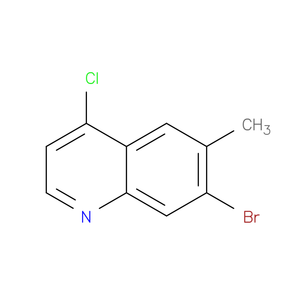7-Bromo-4-chloro-6-methylquinoline