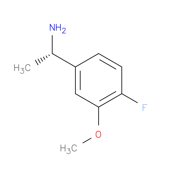 (1S)-1-(4-Fluoro-3-methoxyphenyl)ethylamine