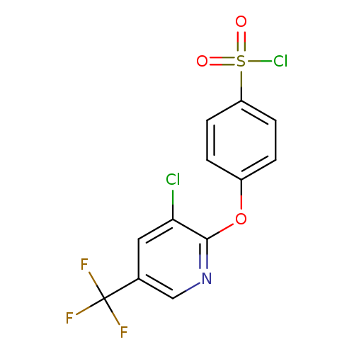 4-([3-Chloro-5-(trifluoromethyl)-2-pyridinyl]oxy)benzenesulfonyl chloride