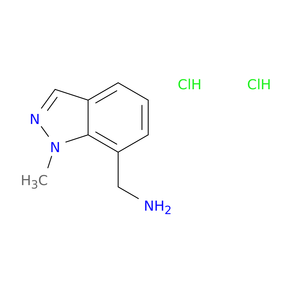 (1-methylindazol-7-yl)methanamine dihydrochloride