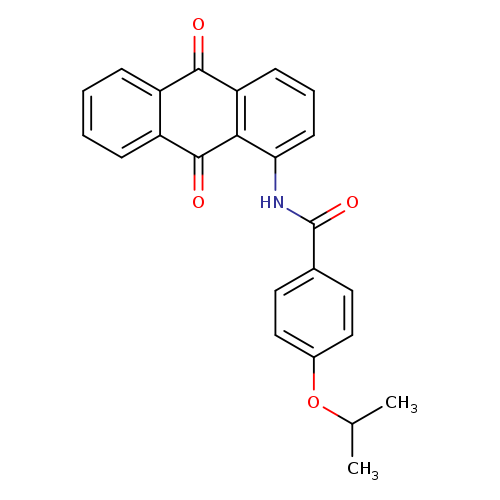 N-(9,10-dioxo-9,10-dihydroanthracen-1-yl)-4-(propan-2-yloxy)benzamide