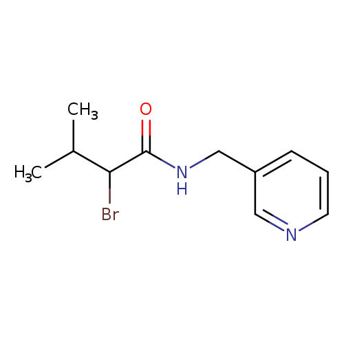 2-Bromo-3-methyl-n-(pyridin-3-ylmethyl)butanamide