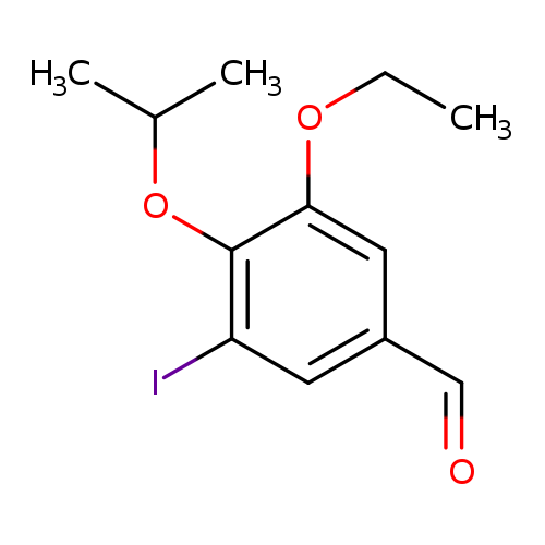 3-ethoxy-5-iodo-4-isopropoxybenzaldehyde