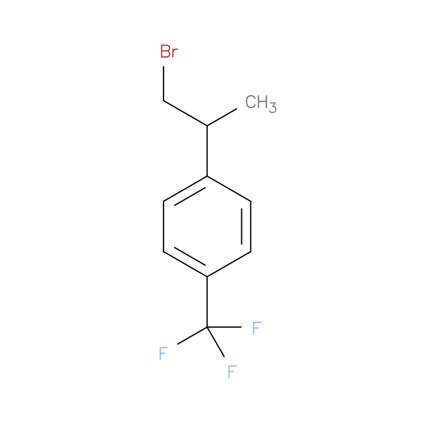 1-(1-bromopropan-2-yl)-4-(trifluoromethyl)benzene