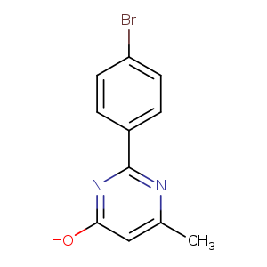 2-(4-Bromophenyl)-6-methylpyrimidin-4-ol