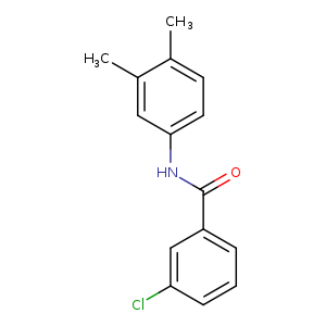 3-chloro-N-(3,4-dimethylphenyl)benzamide