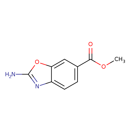 6-Benzoxazolecarboxylic acid, 2-amino-, methyl ester