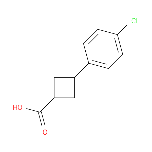 3-(4-CHLOROPHENYL)CYCLOBUTANE-1-CARBOXYLIC ACID