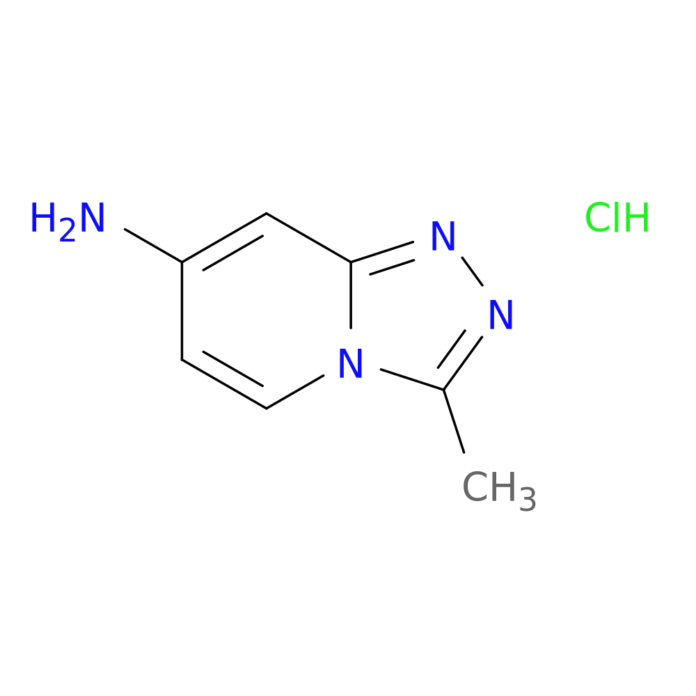 3-methyl-[1,2,4]triazolo[4,3-a]pyridin-7-amine hydrochloride