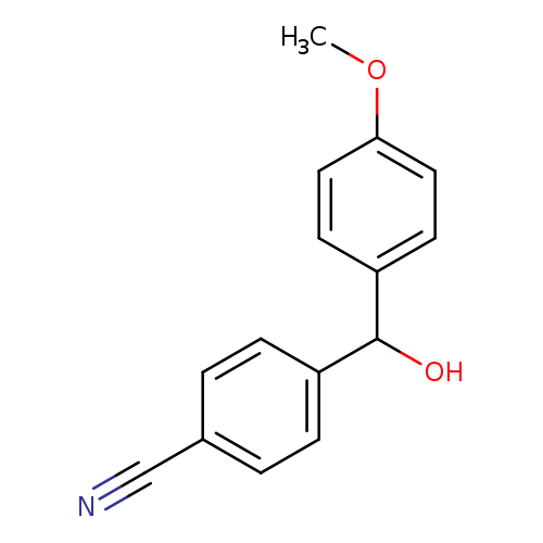 Benzonitrile, 4-[hydroxy(4-methoxyphenyl)methyl]-