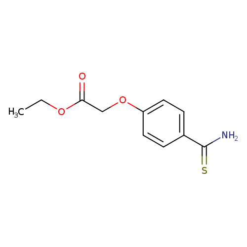 ethyl 2-(4-carbamothioylphenoxy)acetate