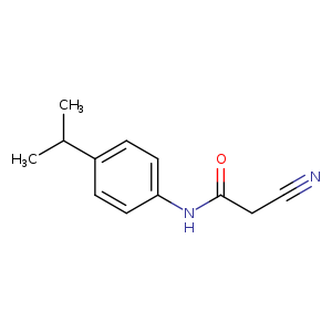 2-Cyano-n-(4-isopropylphenyl)acetamide