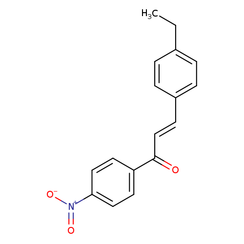 (2E)-3-(4-ethylphenyl)-1-(4-nitrophenyl)prop-2-en-1-one