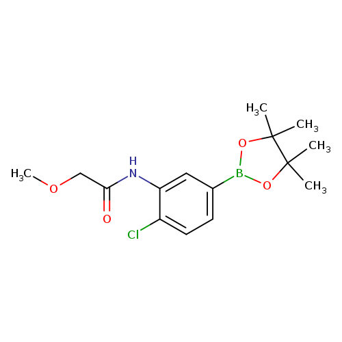 N-[2-chloro-5-(tetramethyl-1,3,2-dioxaborolan-2-yl)phenyl]-2-methoxyacetamide