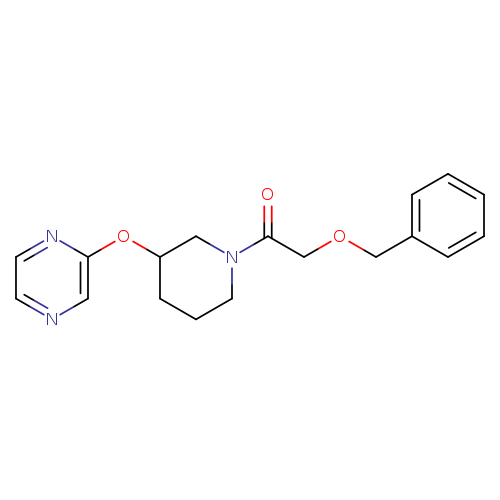 2-(benzyloxy)-1-[3-(pyrazin-2-yloxy)piperidin-1-yl]ethan-1-one