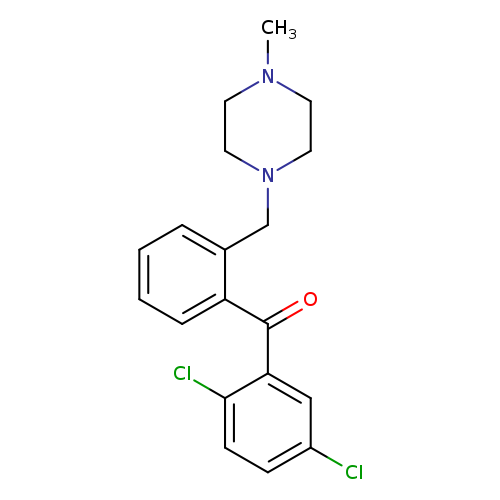2,5-DICHLORO-2'-(4-METHYLPIPERAZINOMETHYL) BENZOPHENONE