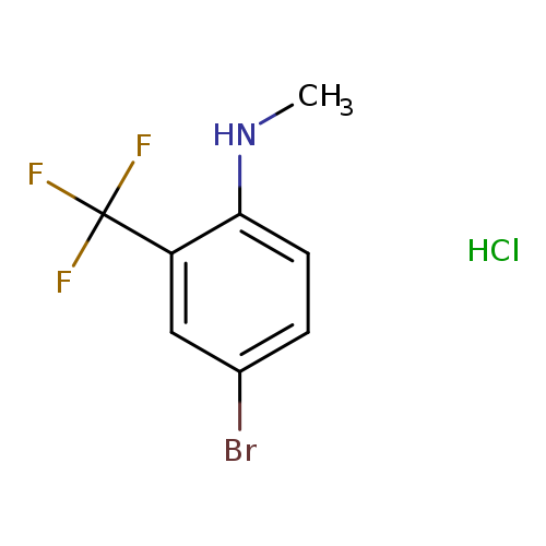 4-Bromo-N-methyl-2-(trifluoromethyl)aniline HCl