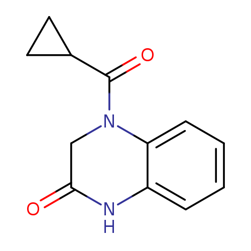4-cyclopropanecarbonyl-1,2,3,4-tetrahydroquinoxalin-2-one
