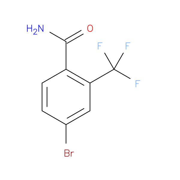 4-Bromo-2-(trifluoromethyl)benzamide