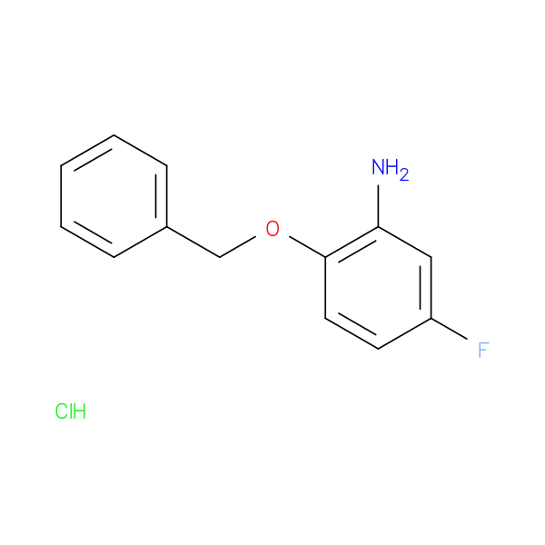 2-(benzyloxy)-5-fluoroaniline hydrochloride