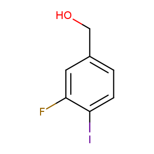Benzenemethanol, 3-fluoro-4-iodo-