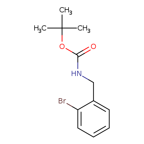 Carbamic acid, N-[(2-bromophenyl)methyl]-, 1,1-dimethylethyl ester