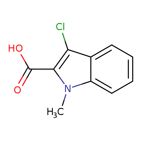 3-Chloro-1-methyl-1h-indole-2-carboxylic acid