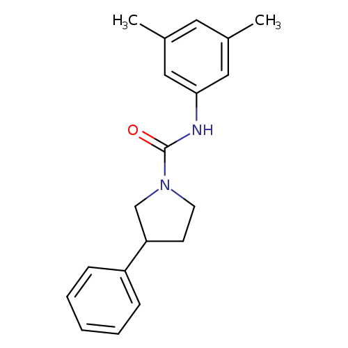 N-(3,5-dimethylphenyl)-3-phenylpyrrolidine-1-carboxamide