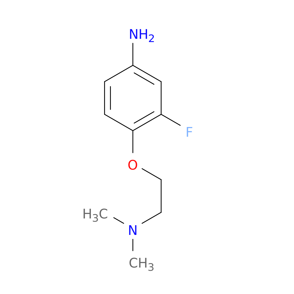 4-[2-(Dimethylamino)ethoxy]-3-fluoroaniline