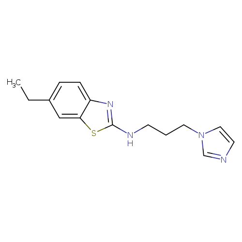 6-Ethyl-N-[3-(1H-imidazol-1-yl)propyl]-1,3-benzothiazol-2-amine