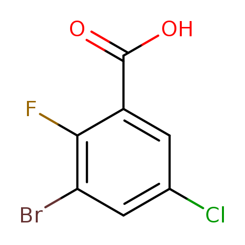 Benzoic acid, 3-broMo-5-chloro-2-fluoro-
