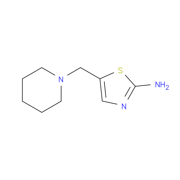 5-(1-PIPERIDINYLMETHYL)-2-THIAZOLAMINE