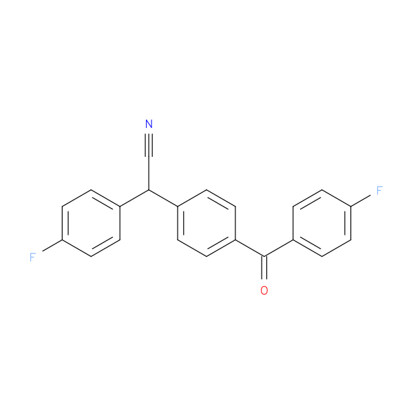 2-[4-(4-Fluorobenzoyl)phenyl]-2-(4-fluorophenyl)acetonitrile