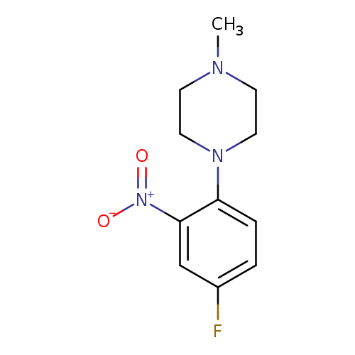 1-(4-Fluoro-2-nitrophenyl)-4-methylpiperazine