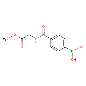 GLYCINE,N-(4-BORONOBENZOYL)-, 1-METHYL ESTER