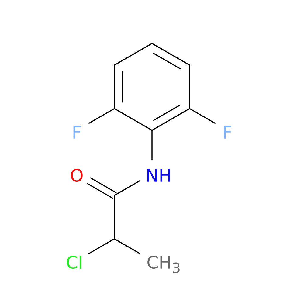2-chloro-N-(2,6-difluorophenyl)propanamide