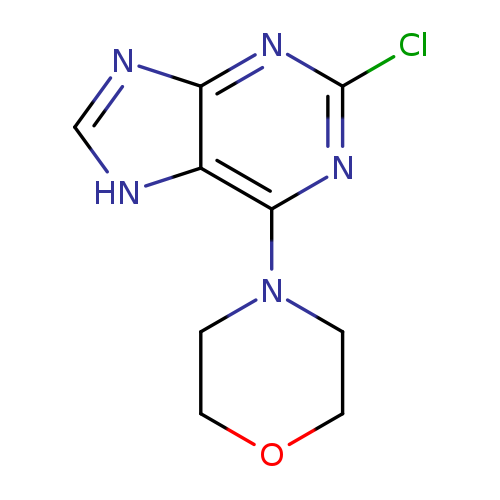 1H-Purine, 2-chloro-6-(4-morpholinyl)-