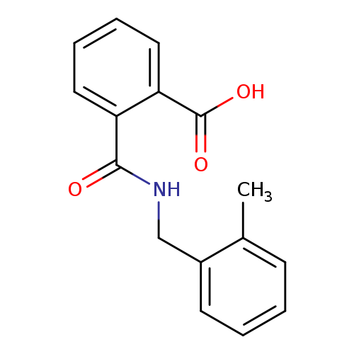 2-{[(2-methylbenzyl)amino]carbonyl}benzoic acid