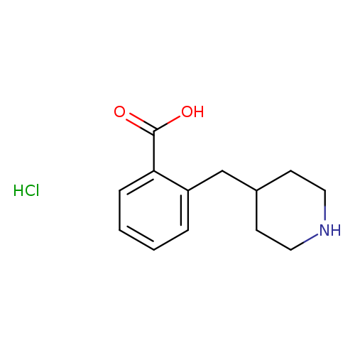 2-[(piperidin-4-yl)methyl]benzoicacidhydrochloride