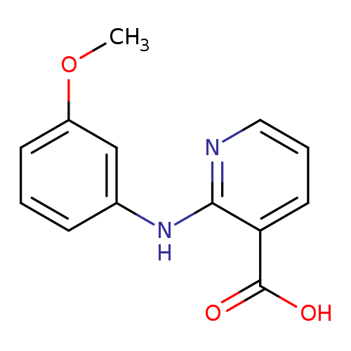 2-(3-Methoxy-phenylamino)-nicotinic acid