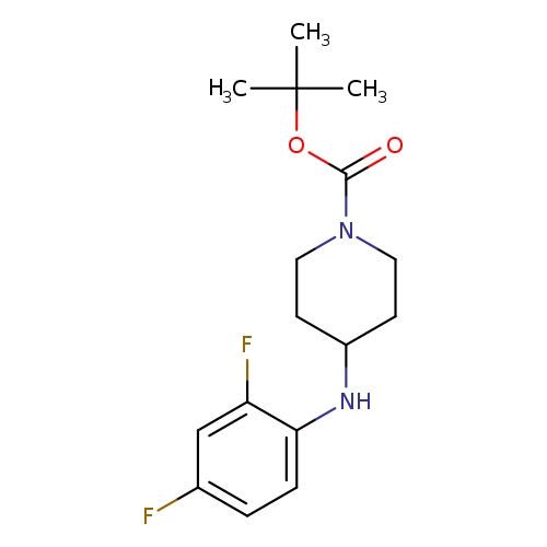 tert-butyl 4-[(2,4-difluorophenyl)amino]piperidine-1-carboxylate