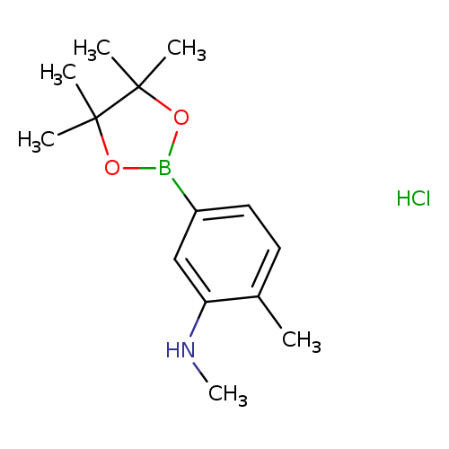N,2-Dimethyl-5-(tetramethyl-1,3,2-dioxaborolan-2-yl)aniline hydrochloride