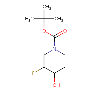 tert-Butyl 3-fluoro-4-hydroxypiperidine-1-carboxylate