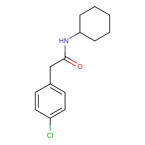 2-(4-Chlorophenyl)-N-cyclohexylacetamide