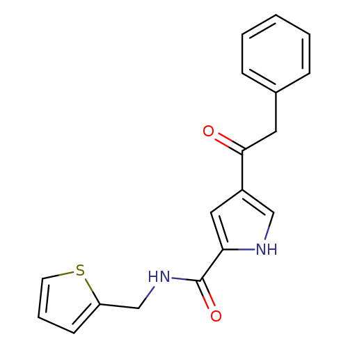 4-(2-phenylacetyl)-N-[(thiophen-2-yl)methyl]-1H-pyrrole-2-carboxamide