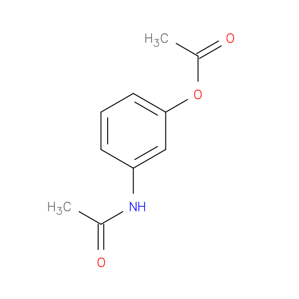 3-acetamidophenyl acetate