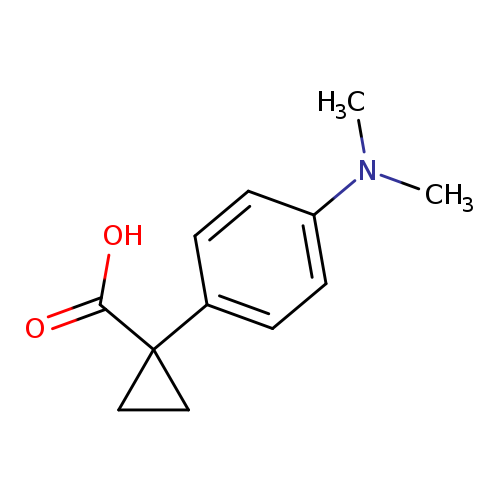 1-[4-(dimethylamino)phenyl]cyclopropane-1-carboxylic acid