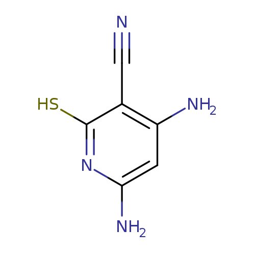4,6-diamino-2-sulfanylpyridine-3-carbonitrile